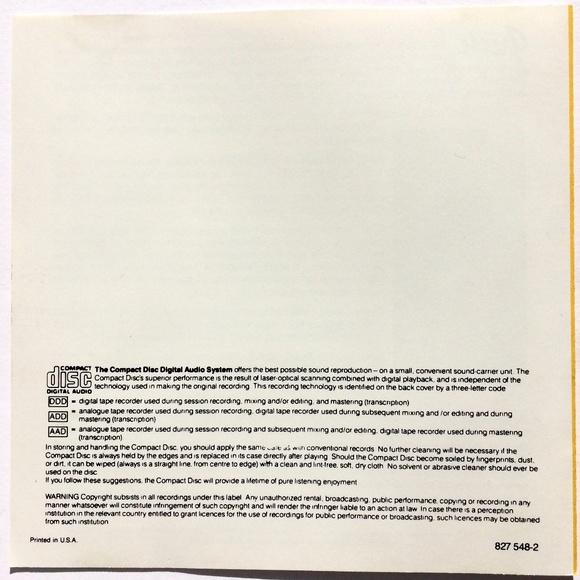 🦋 Grease Original Broadway Cast Album CD 1990 Polydor UPC 042282754820 - Picture 2 of 3